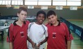Equipe 3 Juniors - Interclubs (de gauche  droite : Tho, Deepan, Mickael)